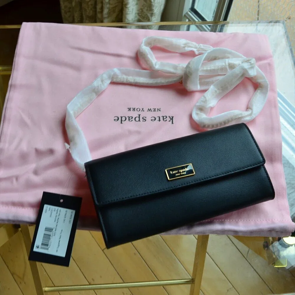 Kate Spade K8914 Katy Flap Continental Wallet Crossbody
